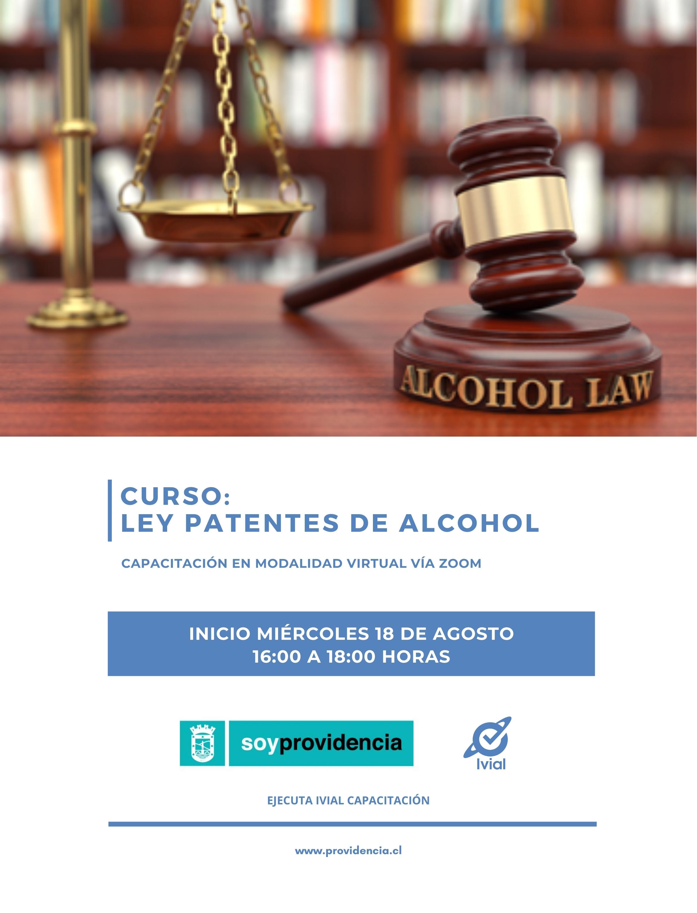 I. MUNICIPALIDAD DE PROVIDENCIA: Ley Patentes de Alcohol