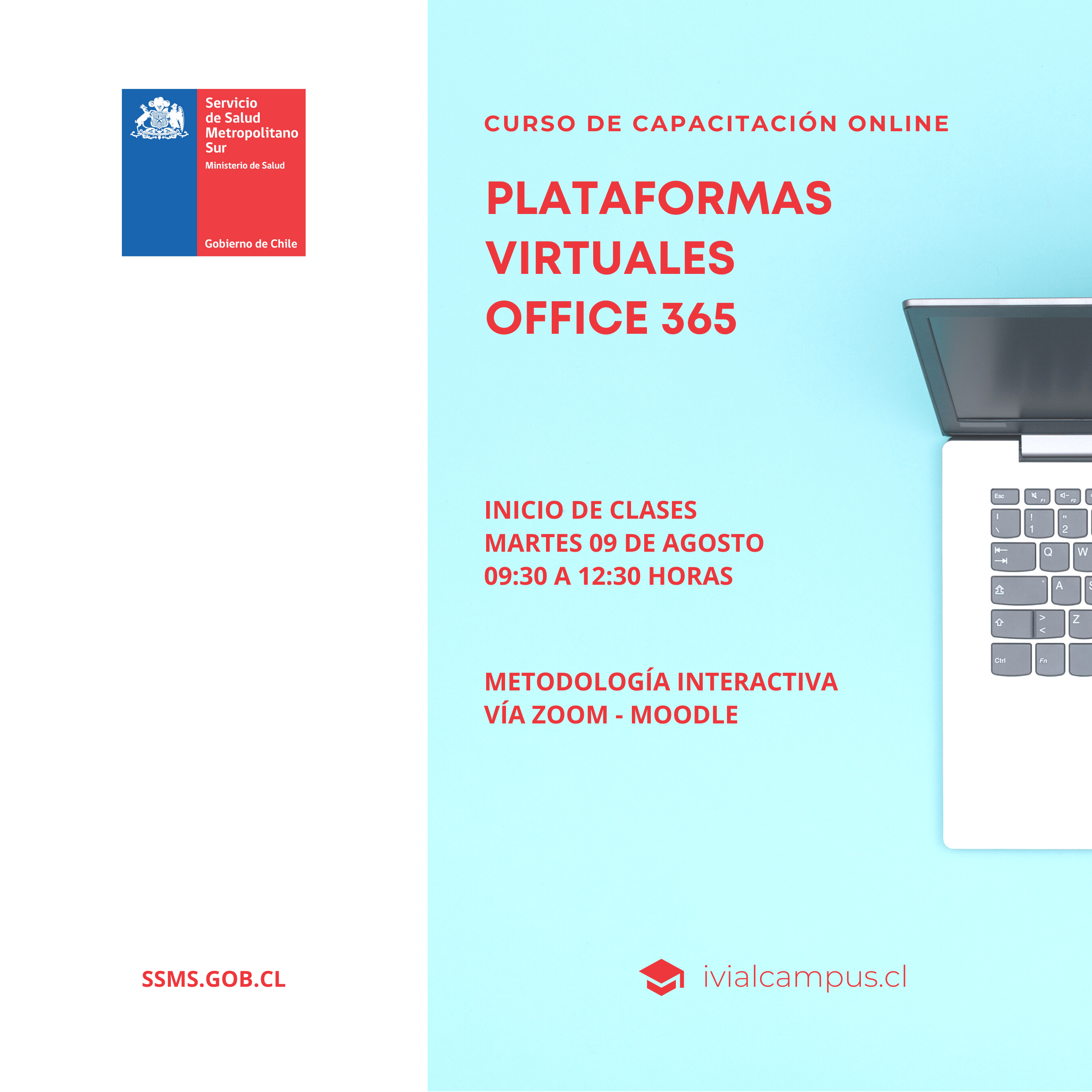 SERVICIO DE SALUD METROPOLITANO SUR: Plataformas Virtuales Office 365