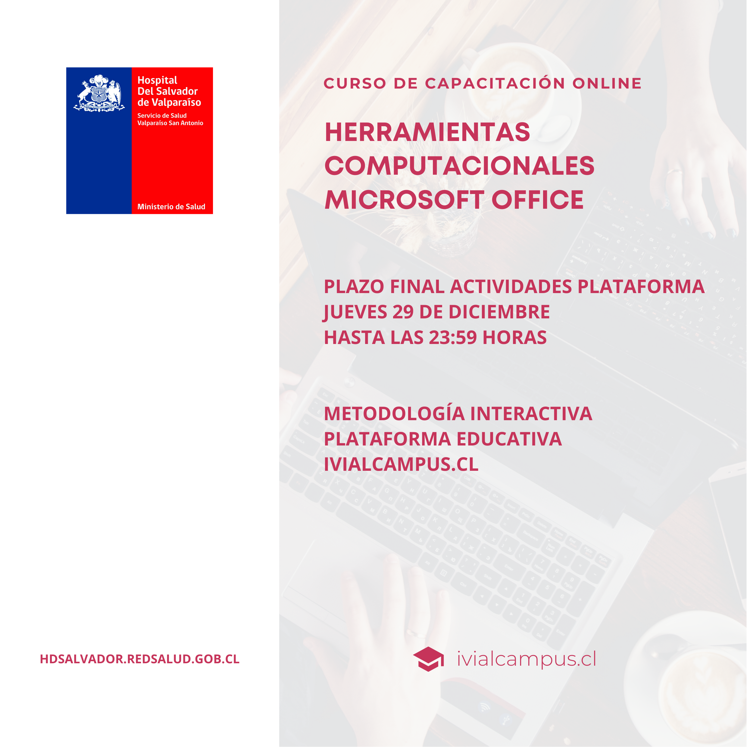 HOSPITAL PSIQUIÁTRICO DEL SALVADOR: Herramientas Computacionales Microsoft Office