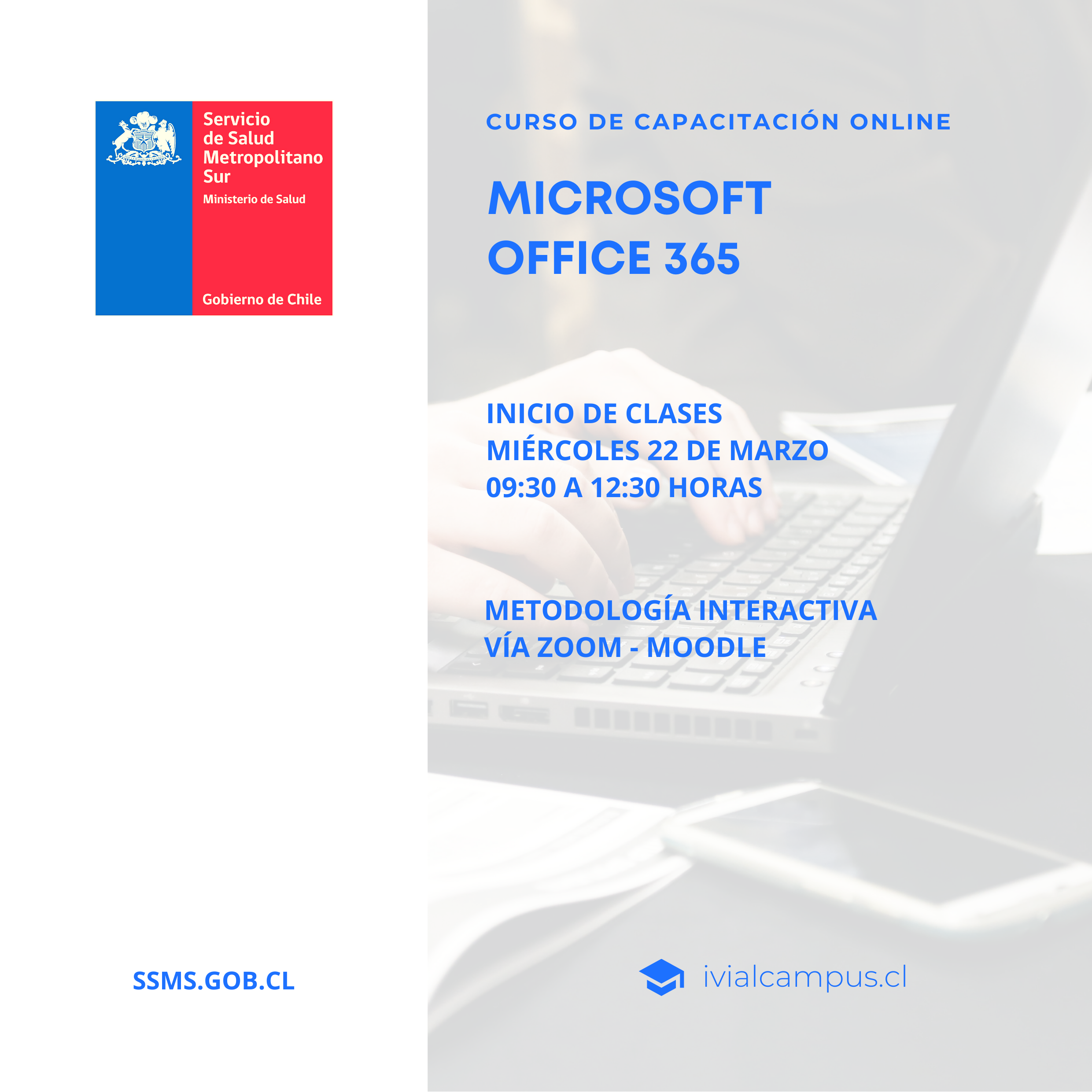 SERVICIO DE SALUD METROPOLITANO SUR: Microsoft Office 365